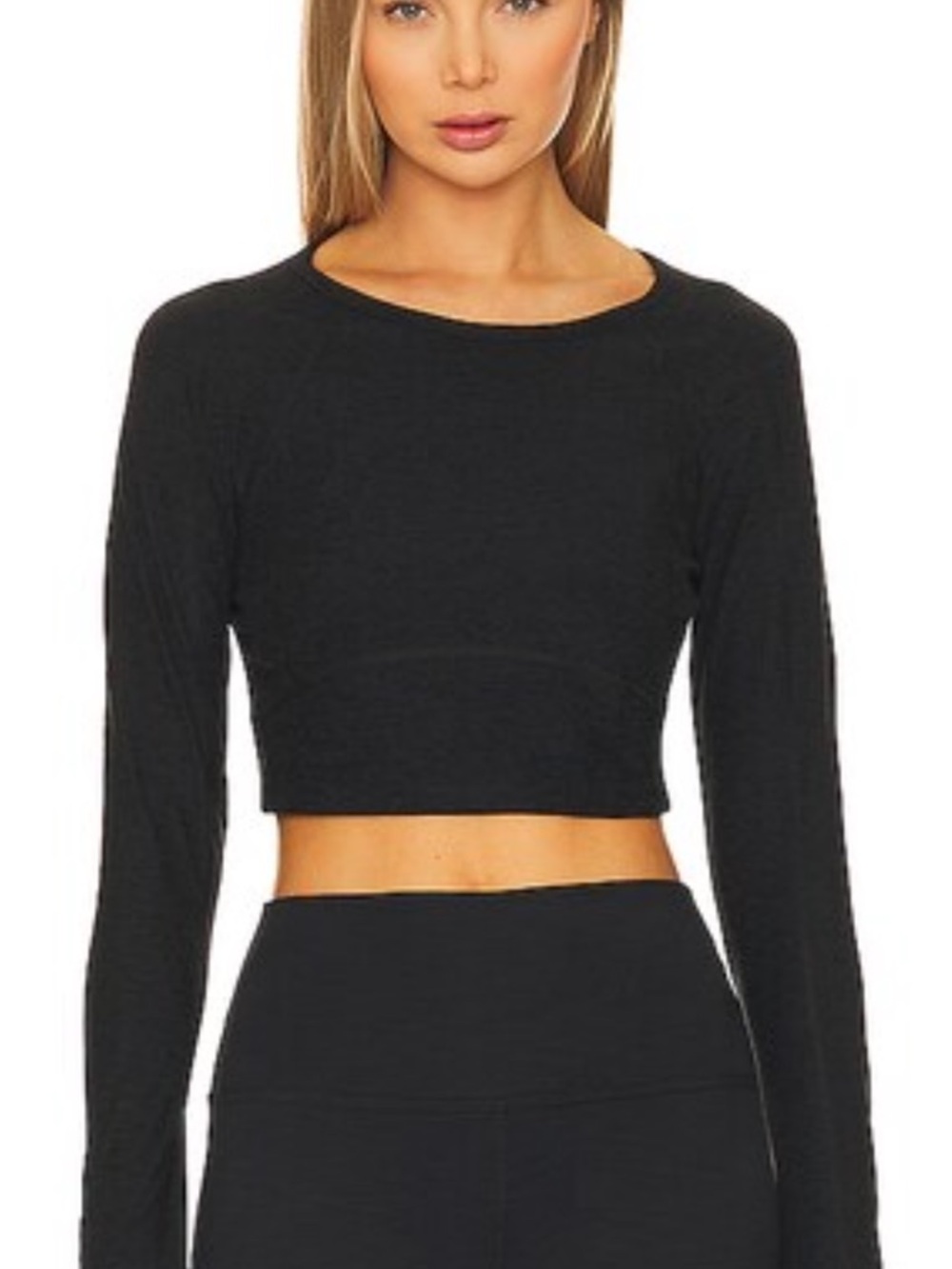 Beyond Yoga - Spacedye Vitality Pullover Top in Dark Night